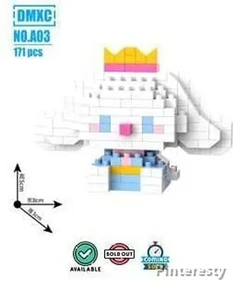 مینی فیگور لگویی سینامورال | Cinnamoroll Lego Figure - تصویر اصلی محصول در فروشگاه پینترستی